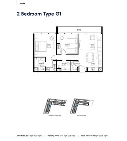 2 Beds 1028 Sq. Ft. Apartment in Arada Nesba
