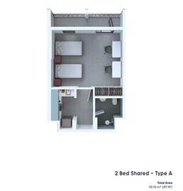 2 Beds 471 Sq. Ft. Apartment in Arada Nest