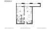 Arada Rove Home 1 Bed Layout