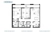 Arada Rove Home 2 Beds Layout