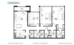 3 Beds 1755 Sq. Ft. Apartment in Arada Rove Home