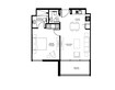 Arada The Gate 1 Bed Layout