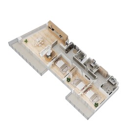 3 Beds 1753 Sq. Ft. Apartment in Arada The Gate