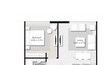 Arada The Solo 1 Bed Layout