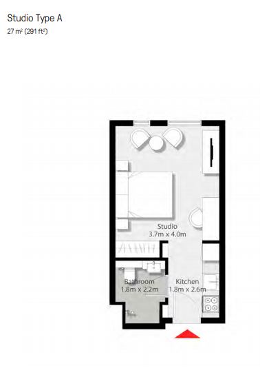 Arada The Solo Studio Layout