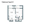 Arada Tiraz Apartments 1 Bed Layout