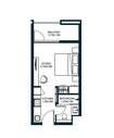 Arada Tiraz Apartments Studio Layout