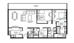 2 Beds 1580 Sq. Ft. Apartment in Arada Vida Residences 2