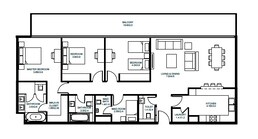 3 Beds 2085 Sq. Ft. Apartment in Arada Vida Residences 2