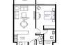 Arada Vida Residences 3 1 Bed Layout
