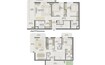 Eagle Gem Residences 4 Beds Layout