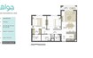 Eagle Jawaher Residences 2 Beds Layout