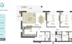 Eagle Jawaher Residences 3 Beds Layout