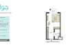 Eagle Jawaher Residences Studio Layout