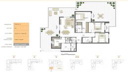 3 Beds 1730 Sq. Ft. Apartment in Eagle Maryam Gate Residences