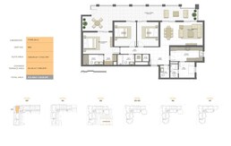 3 Beds 2318 Sq. Ft. Apartment in Eagle Maryam Gate Residences