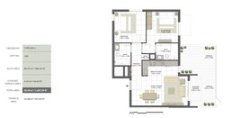 2 Beds 1007 Sq. Ft. Apartment in Eagle Maryam Island