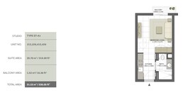 336 Sq. Ft. Studio in Eagle Maryam Island