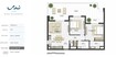 Eagle Nada Residences 2 Beds Layout