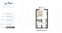 363 Sq. Ft. Studio in Eagle Nada Residences