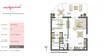 Eagle Naseem Residences 1 Bed Layout