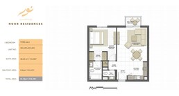 1 Bed 773 Sq. Ft. Apartment in Eagle Noor Residences