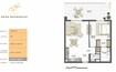 Eagle Noor Residences 1 Bed Layout