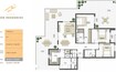 Eagle Noor Residences 3 Beds Layout