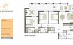 Eagle Noor Residences 3 Beds Layout