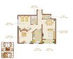 Fam Afamia Tower 2 Beds Layout