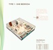 Fam Holding Al Mazraa Tower 1 Bed Layout