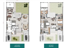 4 Beds 3300 Sq. Ft. Villa in Sharjah Sustainable City Phase 1