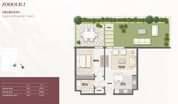 1 Bed 1175 Sq. Ft. Apartment in Sharjah Uptown Al Zahia