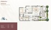 Sharjah Uptown Al Zahia 2 Beds Layout