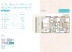 Shurooq Ajwan Residences 3 Beds Layout