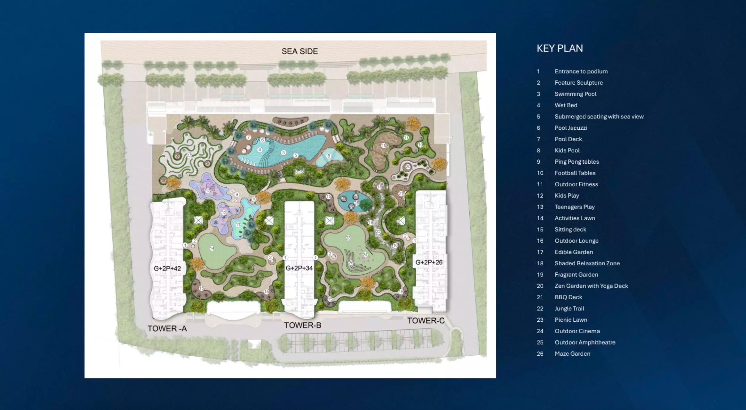 Sobha Aquamont Master Plan Image