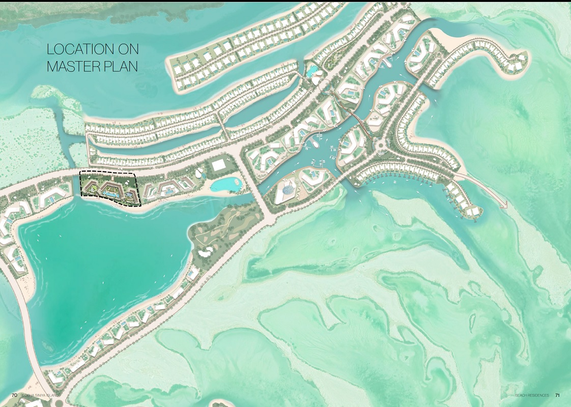 Sobha Delphine Beach Residences Location Image