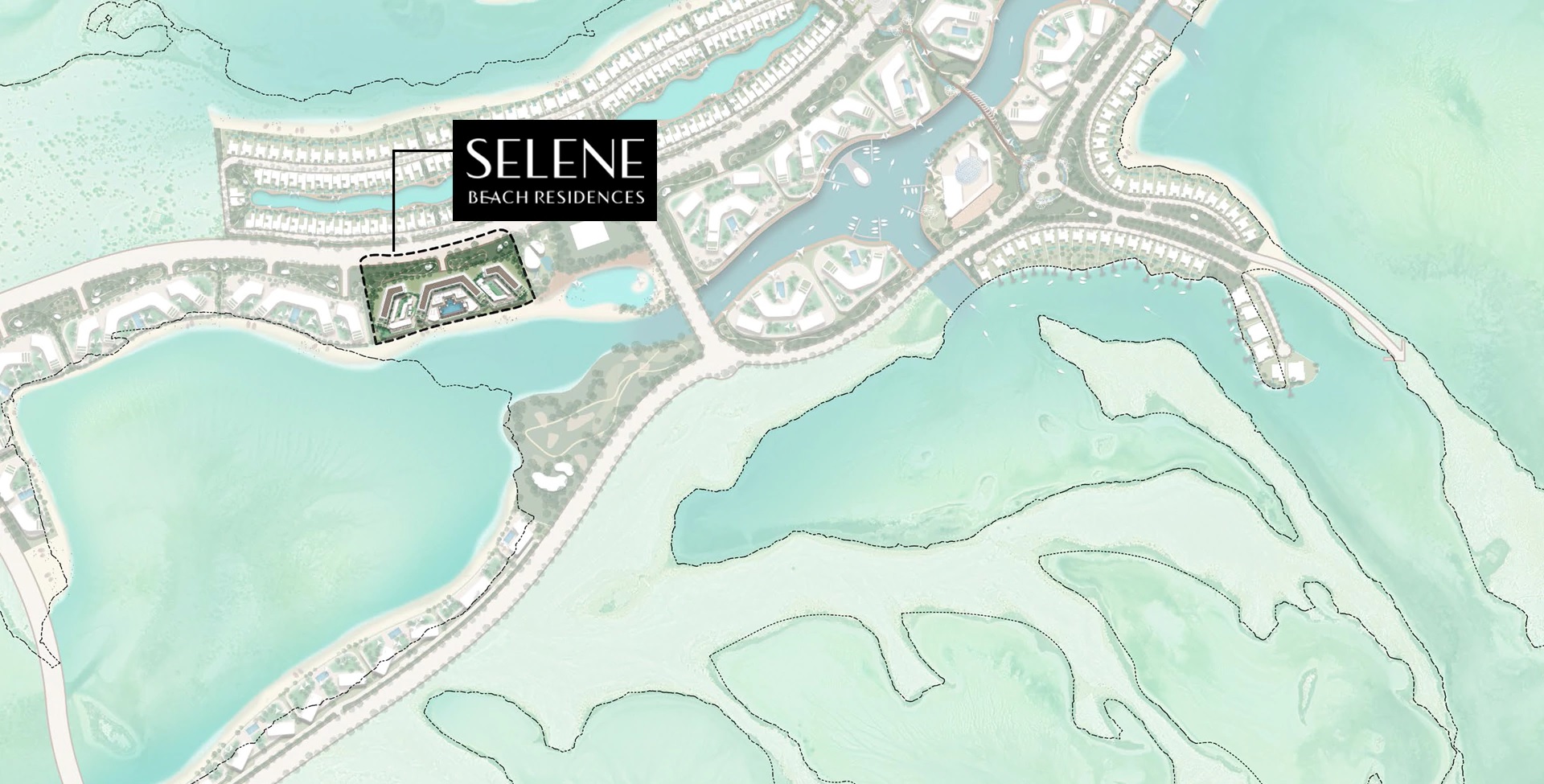 Sobha Selene Beach Residences Location Image
