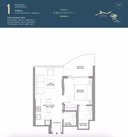 1 Bed 565 Sq. Ft. Apartment in Sobha Aquamont