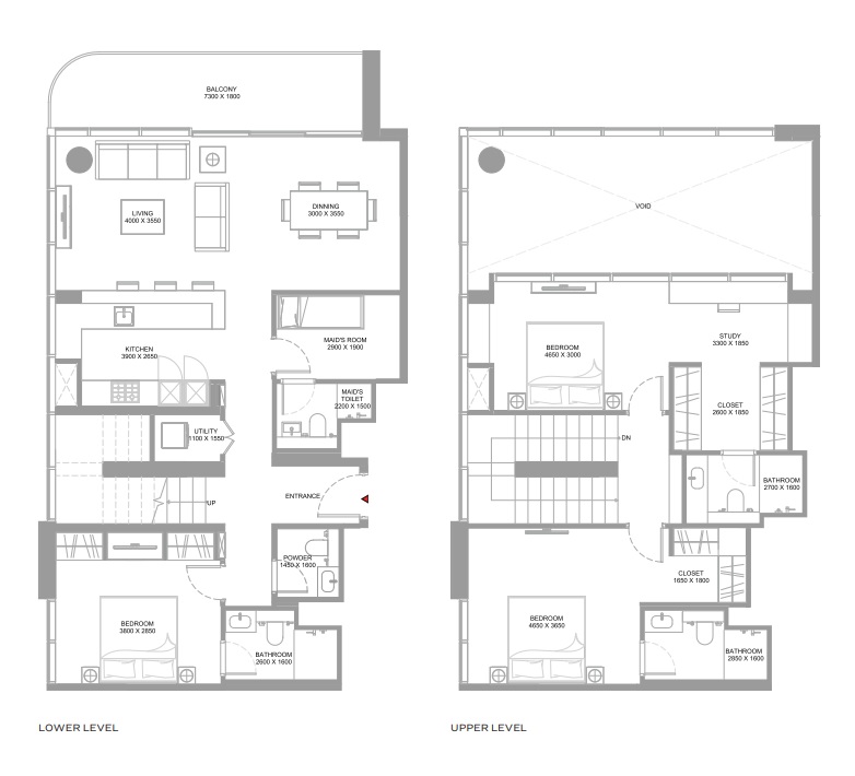 3 Beds 2021 Sq. Ft. Apartment in Sobha Coastline Beach Residences