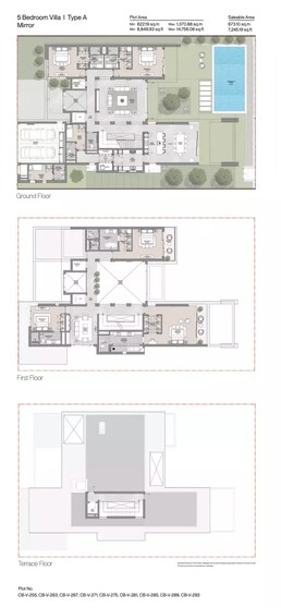 5 Beds 7245 Sq. Ft. Villa in Sobha Coral Beach Villas