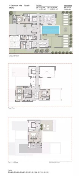 5 Beds 7413 Sq. Ft. Villa in Sobha Coral Beach Villas