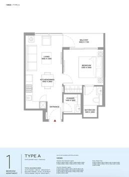1 Bed 513 Sq. Ft. Apartment in Sobha Pristine Beach Residences