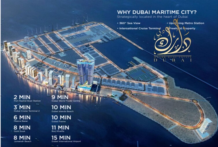 Danube Oceanz Apartment for Sale, Dubai Maritime City, Dubai