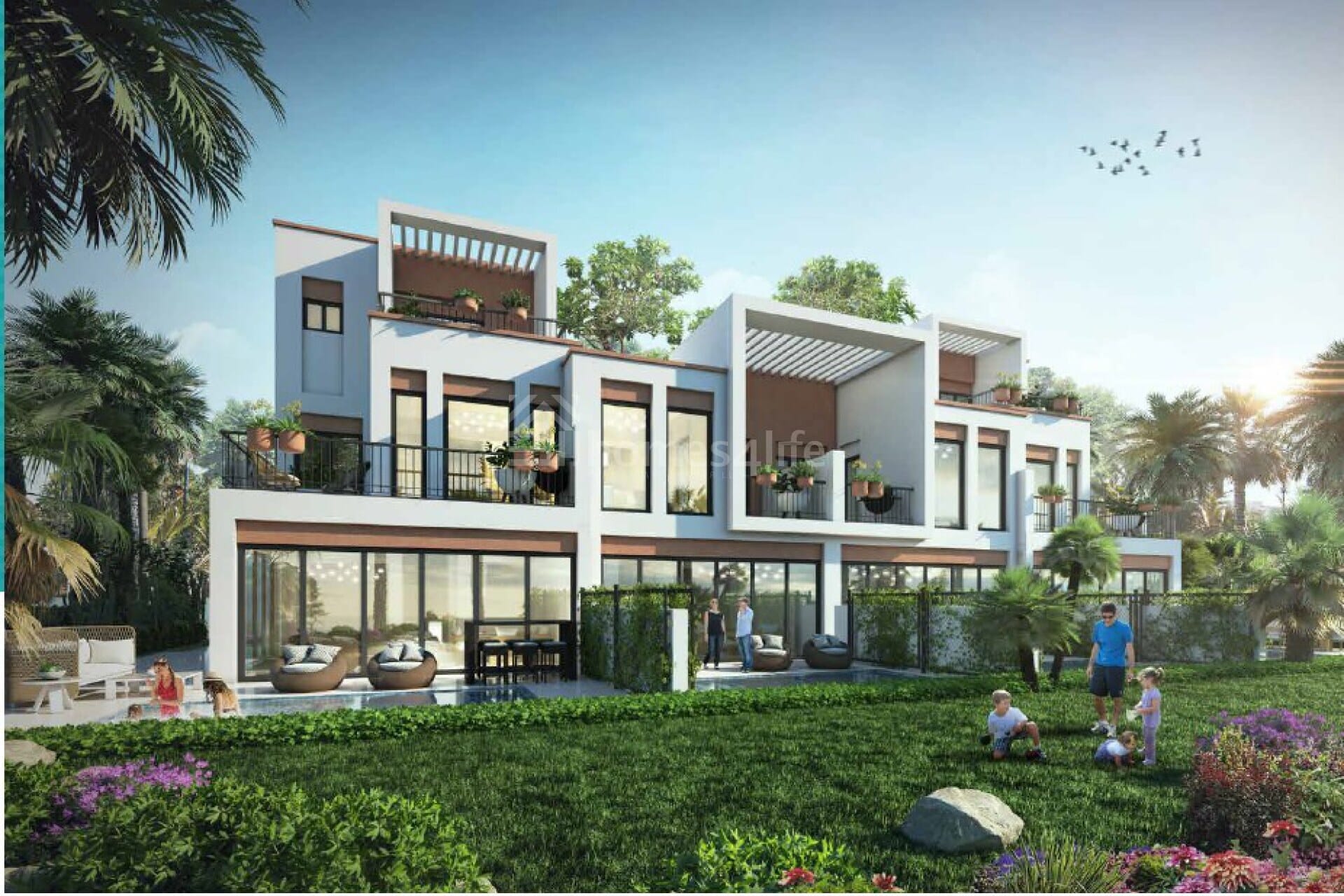 Costa Brava Townhouse for Sale, Damac Lagoons, Dubai